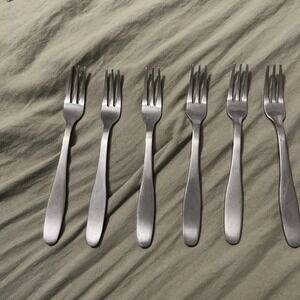 cambridge silverware 6 piece cocktail fork